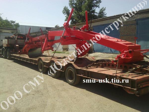 Грейдер полуприцепной гидрофицированный СД-105А с запасным колесом — фото 2